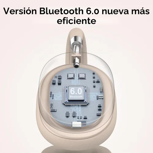 Vista 12 de Srhythm NiceComfort 95 Auriculares inalámbricos con cancelación de ruido adaptativos Bluetooth con audio espacial, transparencia, ENC, sonido HD