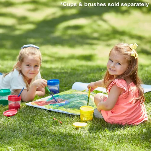 Vista 2 de Melissa & Doug - Juego de pinturas para papel o póster, se pueden borrar