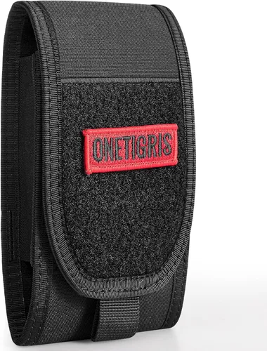 Vista 3 de OneTigris - Bolsillo grande para smartphone de 5.5 pulgadas con funda Otterbox o Survivor