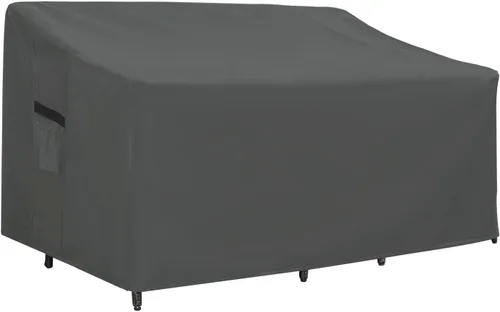 Vista 14 de ABCCANOPY Funda para silla de patio, apilable, impermeable, para exteriores, duradera, resistente a los rayos UV, de poliéster, funda para muebles