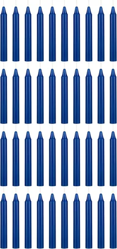 Vista 55 de Mega Candles Mini vela de hechizo con carillón cónico, 20 unidades, 4 x 1/2 Surtido
