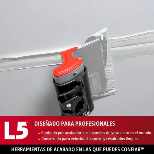 Vista 7 de LEVEL5 Ultimate Skimming Blade Set LEVEL5 Cuchillo para paneles de yeso alisado/derribado Aluminio extruido y construcción de acero inoxidable