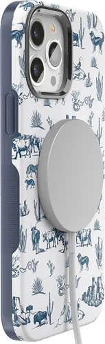 Vista 5 de Funda Casely para iPhone 13 Pro Aventura en el Salvaje Oeste Desierto Compatible con MagSafe Diseño Protector Audaz