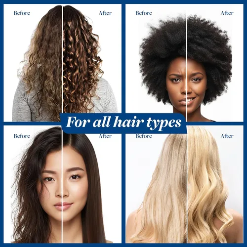 Vista 4 de Voir Haircare Rhythm of the Rain - Máscara para el cabello y desintoxicación del cuero cabelludo, 6.8 onzas líquidas