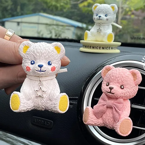 Vista 7 de 2 moldes de resina de silicona de oso – Moldes de vela de resina de oso 3D y jabón para fundición de resina epoxi de animales lindos, fondant