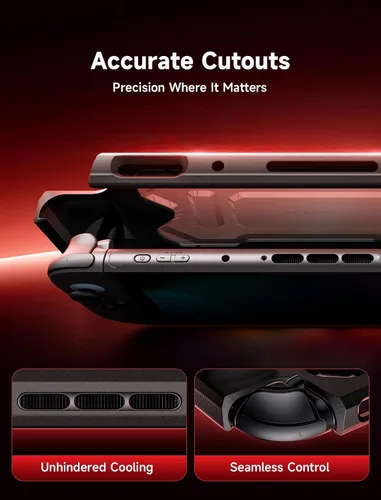 Vista 4 de JSAUX Protective Case for Nintendo Switch 2 2025, TPU Grip Portable Cover Compatible with Switch 2 Case and JoyCon Controller, Accessories with Drop