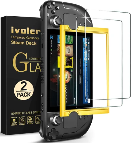 Vista 14 de ivoler Paquete de 3 protectores de pantalla grabados antirreflejos para ASUS ROG Xbox Ally/ROG Xbox Ally X Handheld 2025, vidrio templado
