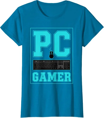 Vista 114 de PC Gamer Gaming Teclado Ratón Esports Computer Fan Camiseta