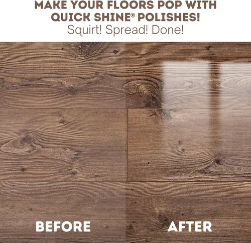 Vista 5 de Quick Shine Brillo y pulido de suelo de madera dura de alto tráfico.