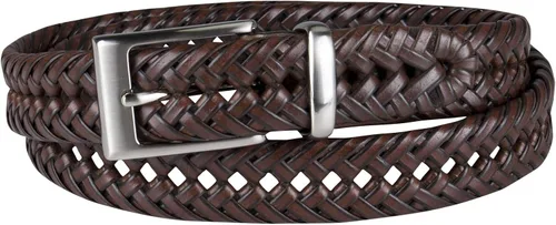 Vista 2 de Dockers - Cinturón de vestir y casual de cuero trenzado para hombre