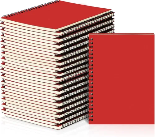 Vista 37 de Yahenda Cuaderno de Espiral al Por Mayor A5 Diario Rayado 8.3'' x 5.5'' Papel de Composición para Escritura Bloc de Notas Pequeño Cuaderno