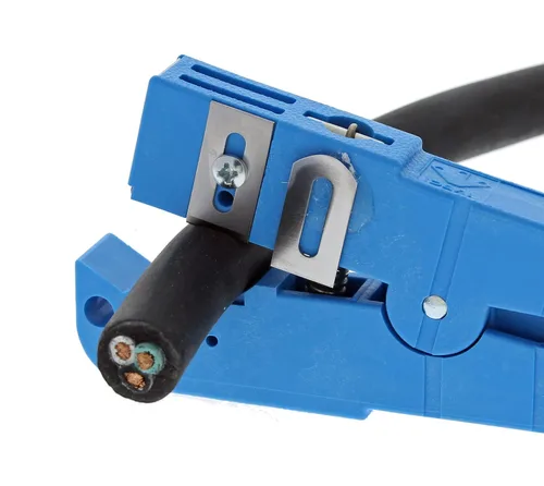 Vista 8 de IDEAL Industries, Inc. 45-164 Ringer - Pelacables de hoja ajustable, herramienta de pelado de cables para cable de 14 pulgadas - 916 pulgadas