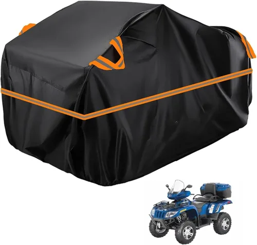 Vista 418 de Cubierta para ATV impermeable compatible con Arctic Cat H1 EFI TRV Cruiser 4x4 2011, cubierta de 210D para vehículos de 4 ruedas, cubierta para quad