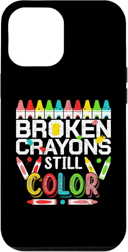 Vista 26 de Broken Crayons Still Color Mental Health Awareness Men Women Case for iPhone 17