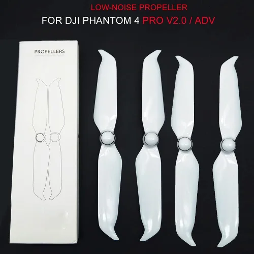 Vista 8 de 4 piezas de hélices con cancelación de ruido V2.0 avanzadas de liberación rápida 9455S cuchillas tornillo accesorio cuchilla para DJI Phantom 4 Pro