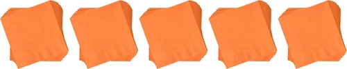 Vista 6 de Creative Converting Servilletas de papel de 3 capas, color naranja Sunkissed, 50
