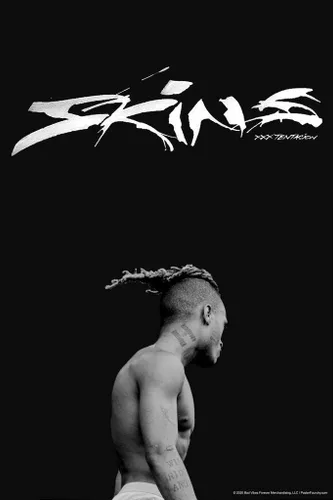 Vista 5 de XXXtentacion Skins Arte de Portada del Álbum Mercancía 17 XXX Bad Vibes Forever Trap Music Aesthetic Cool Arte de Pared Póster Impreso 12x18 pulgadas