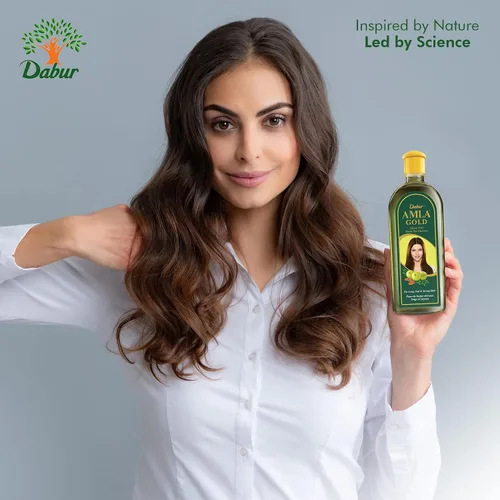 Vista 6 de Aceite de cabello Amla Natural de Vatika – Aceite herbal nutritivo para un cabello más fuerte, más grueso y más brillante – Enriquecido