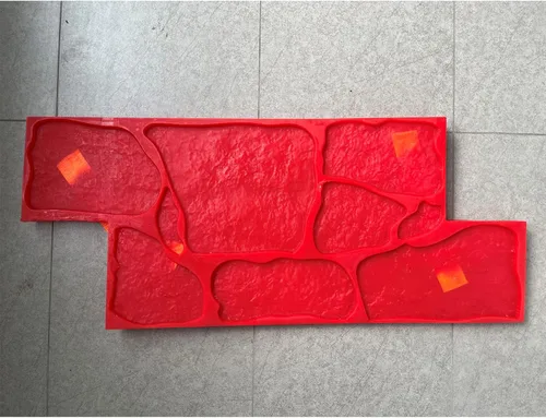 Vista 3 de Estera realista de textura de pizarra con textura de hormigón Texturas de suelo de piedra Estera de sello sin costuras de hormigón Sellos