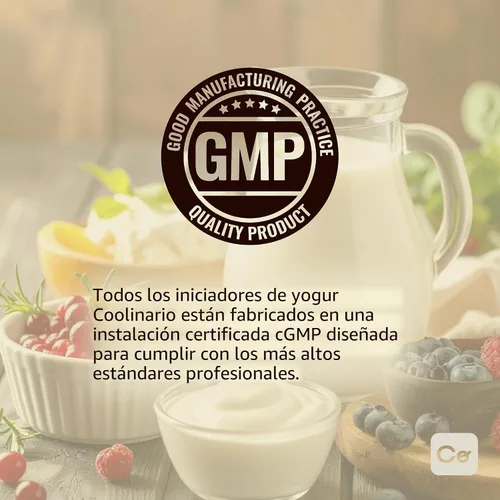 Vista 5 de Coolinario L Reuteri - Iniciador de yogur (10-PK, bolsitas de 0.05 oz) Reuteri Probiótico Cultivo iniciador de yogur con probióticos Lactobacillus