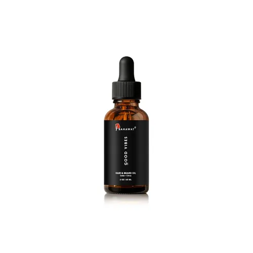 Vista 10 de BAHAWAT Aceite para barba, acondicionador y suavizante de aceite para barba de alta calidad, aroma de barbería, elimina la picazón de la barba