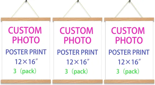 Vista 13 de YK artwood Impresiones de lienzo personalizadas con tus fotos de 8 x 10 pulgadas, imágenes personalizadas a lienzo para amantes, familiares, niños