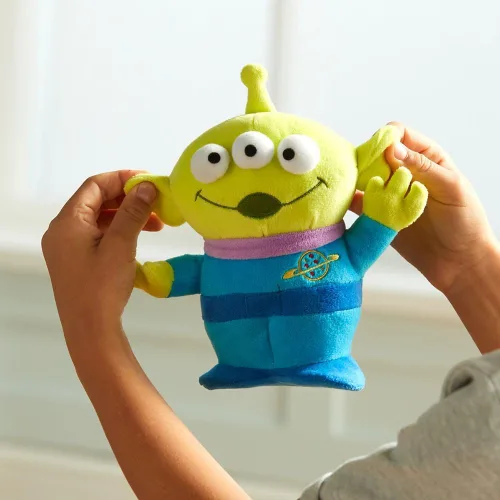 Vista 4 de Disney Store - Peluche oficial de Toy Story, Alien, personaje icónico de peluche con ojos bordados y características de felpa suave, adecuado