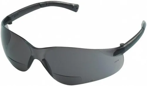 Vista 2 de BKH10 Anteojos de seguridad de policarbonato, 1.0 Diopter, transparente, con antiderrape Lentes de policarbonato con protección contra la luz UV