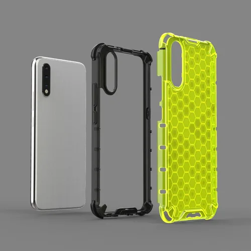 Vista 2 de Funda compatible con Vivo iQOO Neo 4G V1914A, compatible con Vivo S1 4G 1907 protección de cámara anticaída, PC duro + TPU, funda de teléfono 2