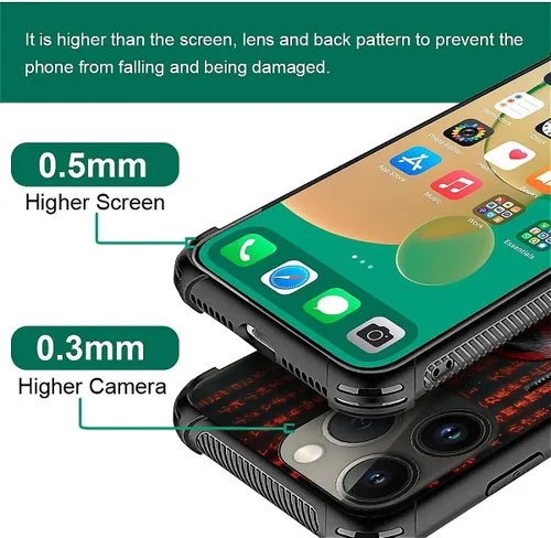 Vista 2 de Funda compatible con iPhone 12 Pro Max, patrón Samurai para niños y hombres, funda antiarañazos a prueba de golpes para iPhone 12 Pro Max de 6.7