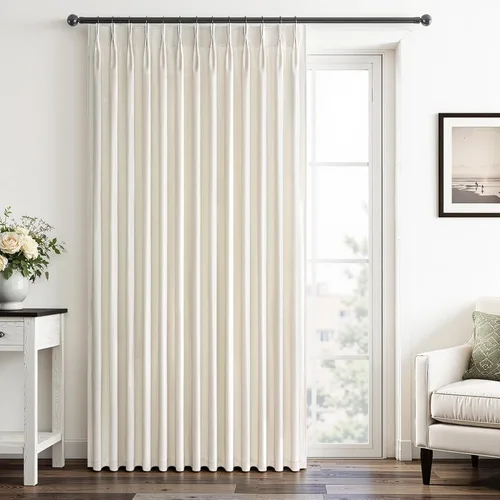 Vista 11 de Cortinas opacas de terciopelo gris pardo de 96 pulgadas de largo, para sala de estar y dormitorio, modernas, elegantes y de lujo, bloqueo de luz