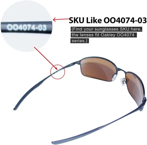 Vista 4 de Walleva - Lentes de repuesto para Oakley Taper, múltiples opciones