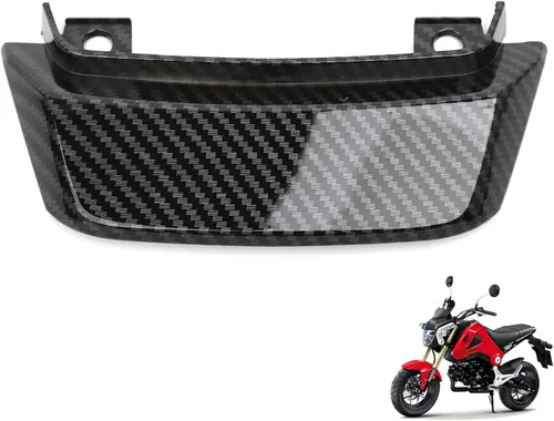 Vista 15 de Mokuo Cobertura de Faro Negro para Motocicleta Fit para Honda Grom Msx125 SF 2013-2016 Kit de Carenados Piezas