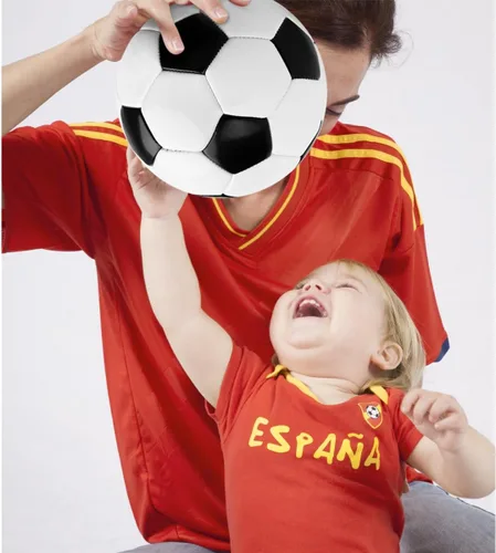 Vista 7 de INPODAK Balón de fútbol para niños pequeños, tamaño 3, pelotas clásicas en blanco y negro para niños de 2 a 8 años con bomba, bolsa de malla y caja