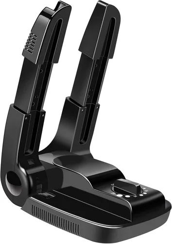 Vista 7 de Secador y Calentador Eléctrico Portátil para Zapatos y Botas con Temporizador, Calentador y Ventilador de Alta Salida, Plegable y con Estante