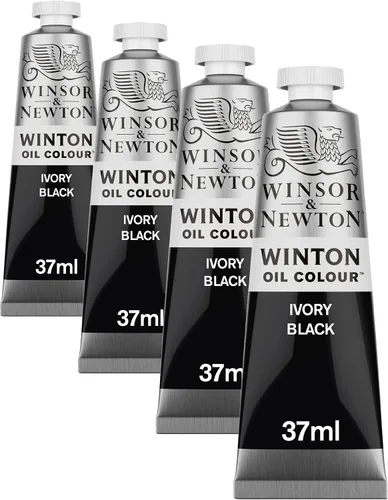 Vista 64 de Winsor & Newton Pintura al óleo Winton, juego de 10 tubos de 21 ml 10 colores - Juego de tubos A de 0.7 fl oz