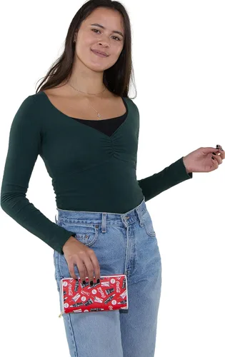 Vista 4 de Cartera Coca-Cola Drinks en material de vinilo, Rojo -, Classic