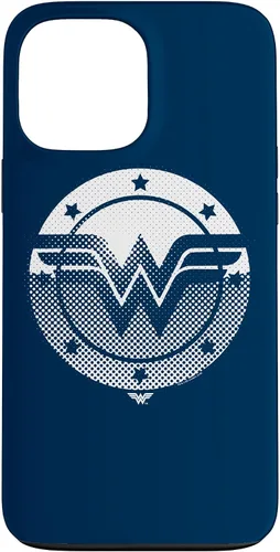 Vista 28 de Wonder Woman Funda con logotipo de escudo de medio tono para iPhone 17