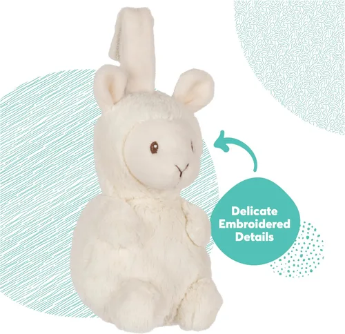 Vista 6 de GUND Baby Lil' Luvs Tuck-Away Lovey, Liam Llama, juguete de peluche ultrasuave con manta de bebé integrada para bebés y recién nacidos
