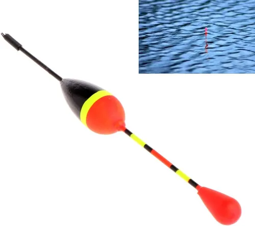 Vista 2 de 10 unids Carpa Pesca Flotadores Set Boya Bobber para Aparejos de Pescado Vertical 8 # 0.04 oz Flotador Línea Pesca