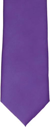 Vista 183 de tiemart Corbata de color sólido para hombre Longitud estándar