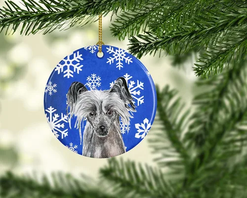 Vista 7 de Caroline's Treasures Cavalier Spaniel - Adorno de cerámica para colgar en el árbol de Navidad, para el hogar, Navidad, fiestas, regalo, 3 pulgadas