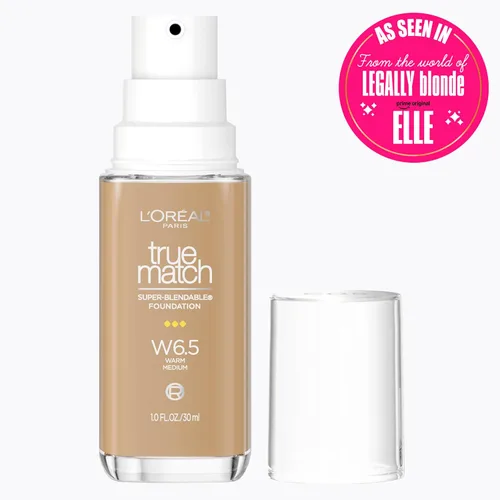 Vista 68 de L'Oreal Paris True Match - Base líquida supermezclable, maquillaje de base líquida de cobertura media, C0.5, ligero, 1 onza líquida