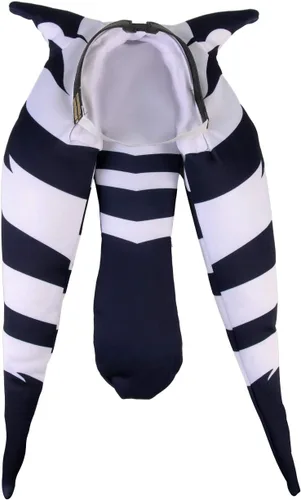 Vista 5 de FirstCos Tano - Tocado unisex para adulto, Halloween, cosplay, clon, accesorio