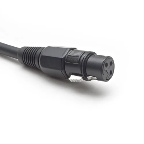 Vista 2 de Seismic Audio - Un cable de micrófono DJ/PA XLR de 12 pies - Cable de micrófono - Uso en escenario o estudio