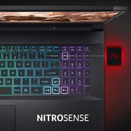 Vista 8 de acer Nitro 5 AN517-41-R3NX - Laptop para juegos, CPU AMD Ryzen 7 5800H
