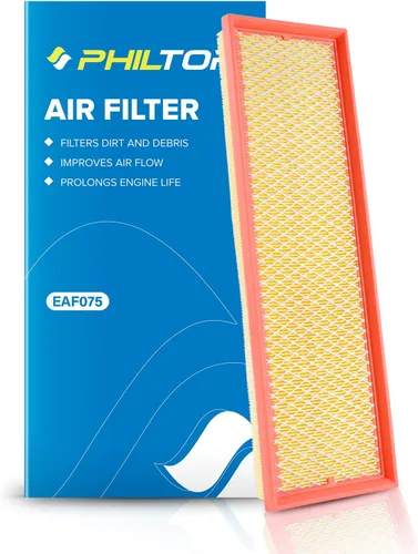 Vista 72 de PHILTOP CA9525 Engine Air Filter for Kia Sorento 2003-2009 Flexible Panel, Increased Acceleration, Engine Protection, Easy Install, No Tools