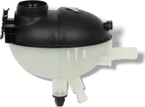Vista 81 de SCITOO Botella de expansión de desbordamiento de refrigerante del tanque C2C34318 del depósito del radiador del refrigerante para Jaguar Fit for