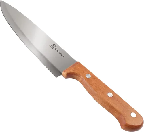 Vista 14 de BambooMN Auténtico cuchillo de chef chino para carne, 3 piezas Surtido de 3 tamaños