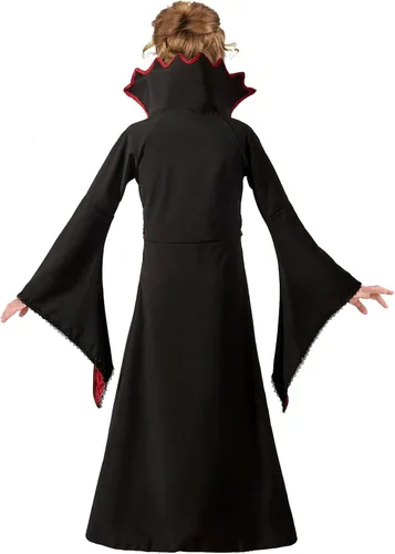 Vista 4 de CristBest Disfraz de vampiro real de Halloween para niñas para fiesta de disfraces de Halloween